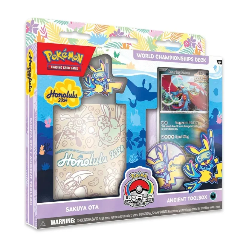 Pokémon - World Championship Deck 2024 Honolulu  Roaring Moon  Sakuya Ota