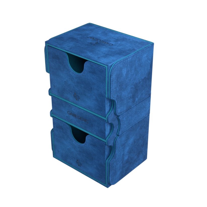 Krabička na karty Gamegenic - Stronghold 200+ Convertible Blue