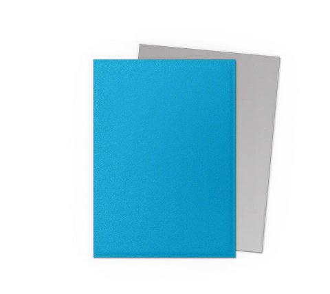 Dragon Shield - Dual Matte Sleeves: Sky Blue & Silver