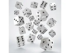 Q Workshop Dice Set Full Pack D6 Pearl&Black