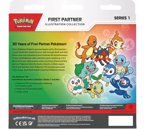 Pokémon - First Partner Illustration Collection 1