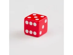 Q Workshop Dice Set Full Pack D6 Red&White