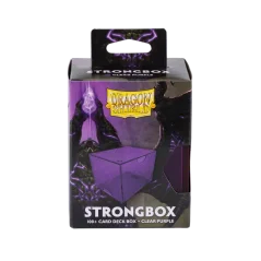 Dragon Shield - Strongbox Clear Purple