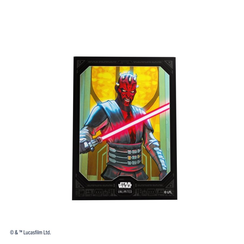 Gamegenic - Star Wars: Unlimited Art Sleeves Darth Maul