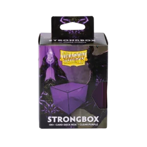 Dragon Shield - Strongbox Clear Purple