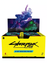 Cyberpunk TCG - Welcome to Night City booster box (24 ks)