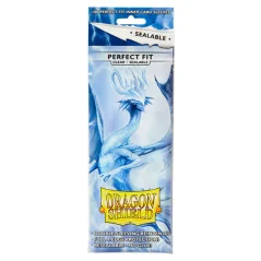 Dragon Shield - Standard Prefect Fit Sealable Sleeves (Clear)