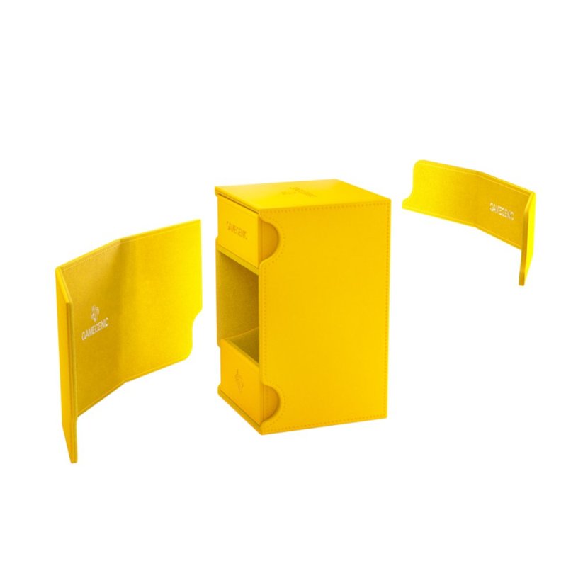 Krabička na karty Gamegenic - Watchtower 100+ Convertible Yellow