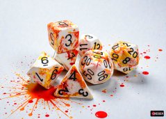 Brush Polyhedral Sunrise/black 7-Die Set
