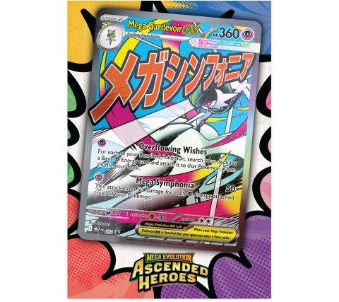 Pokémon - Mega Evolution Ascended Heroes Premium Poster Collection: Mega Gardevoir Pokemon