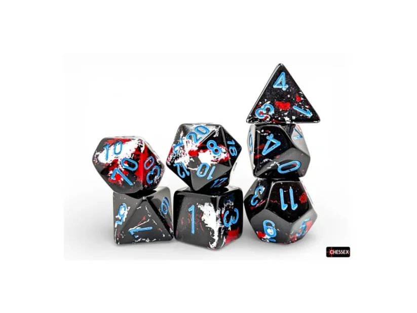 Chessex - Brush - Dark Side/blue