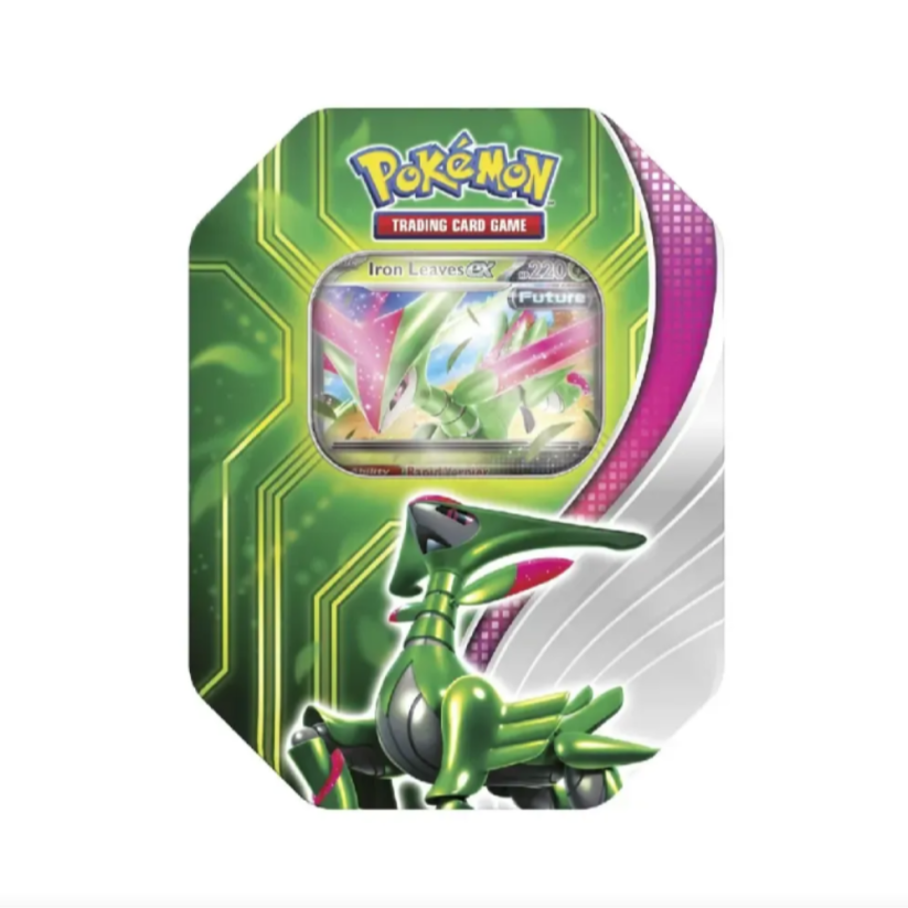 Plechovka Pokémon - Paradox Clash Tin Iron Leaves Ex