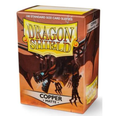 Obaly na karty Dragon Shield - Copper 'Draco Primus' (100ks)