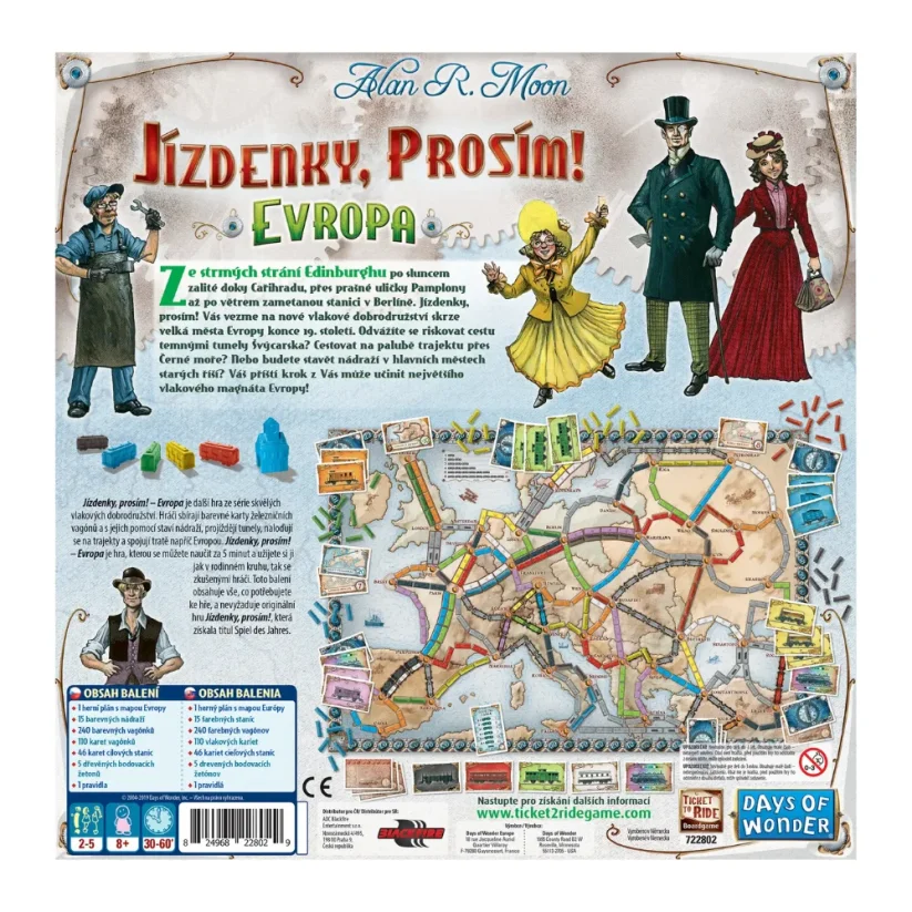 Jízdenky, prosím! Evropa