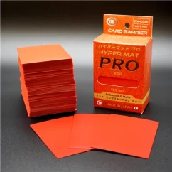 KMC Standard Sleeves - Hyper MAT PRO Red (100x)