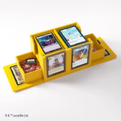 Gamegenic - Star Wars: Unlimited Double Deck Pod Yellow Gamegenic - Star Wars: Unlimited Double Deck Pod Yellow