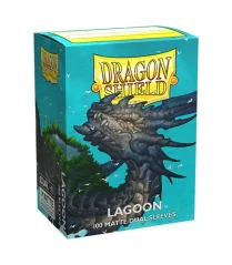 Obaly na karty Dragon Shield - Matte Dual Standard Size Lagoon Saras (100ks)