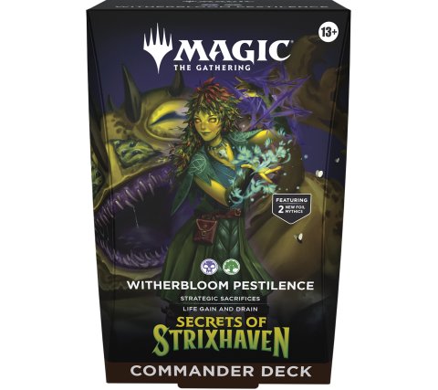 Magic: The Gathering - Secrets of Strixhaven Commander Deck: Witherbloom Pestilence