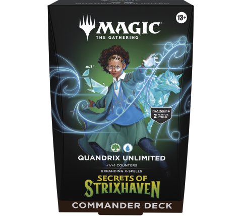 Magic: The Gathering - Secrets of Strixhaven Commander Deck: Quandrix Unlimited