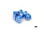 Brush Polyhedral Wavebreak/gold 7-Die Set