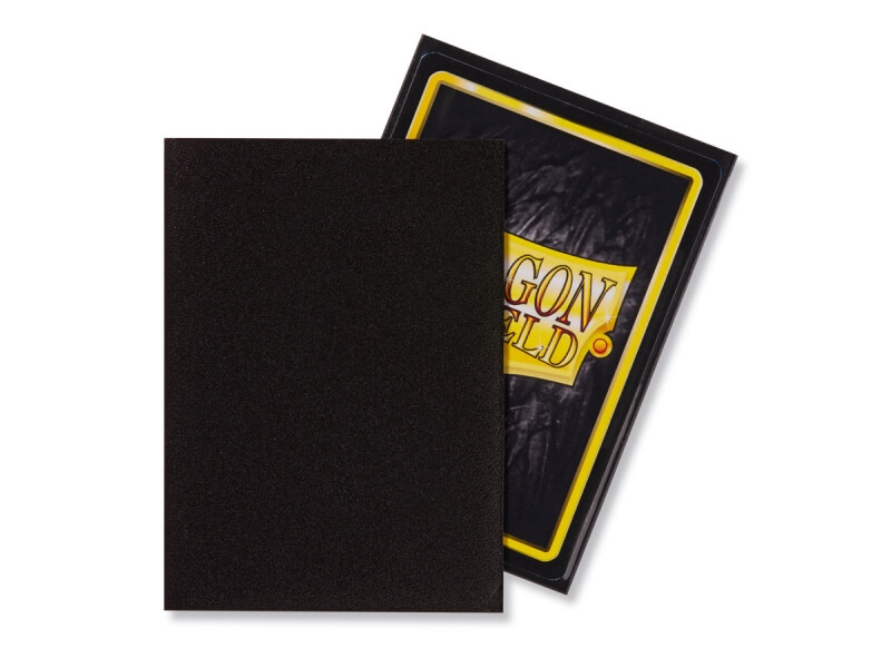 Obaly na karty Dragon Shield - Matte Black (100ks)