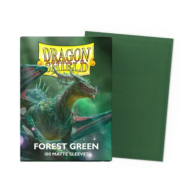 Obaly na karty Dragon Shield - Matte Forest Green (100ks)