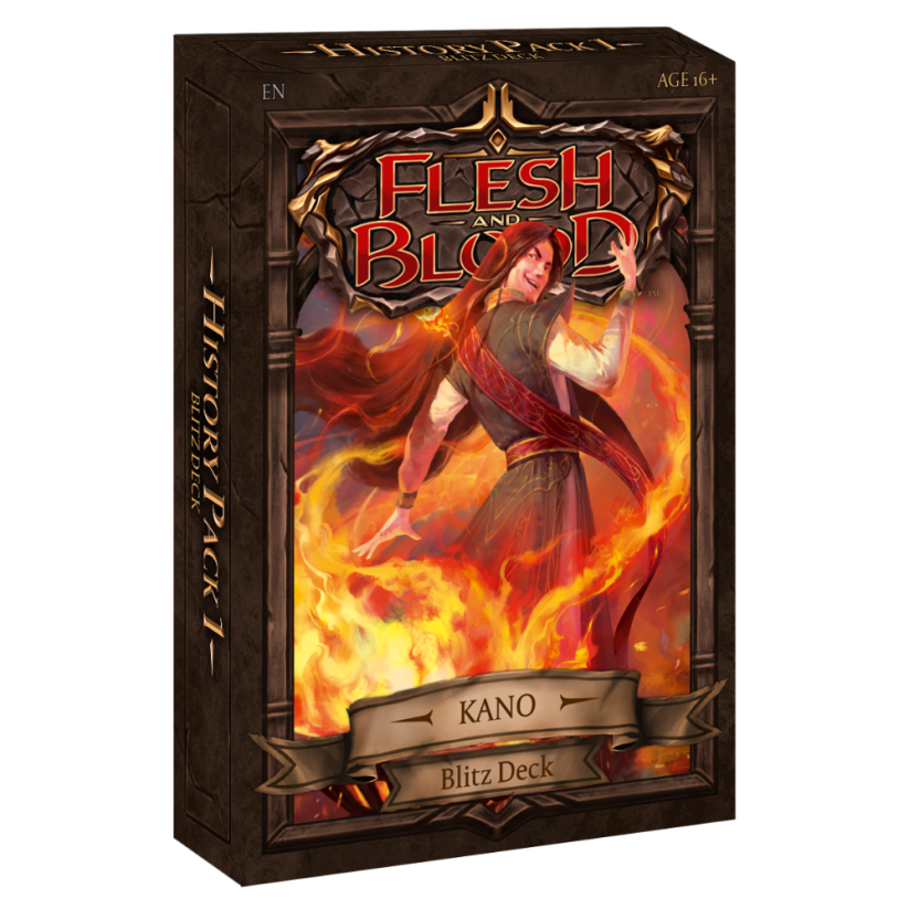 Balíček karet Flesh and Blood - History Pack 1 Blitz Deck Kano