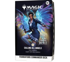 Magic: The Gathering - Foundations Calling All Angels Commander deck
