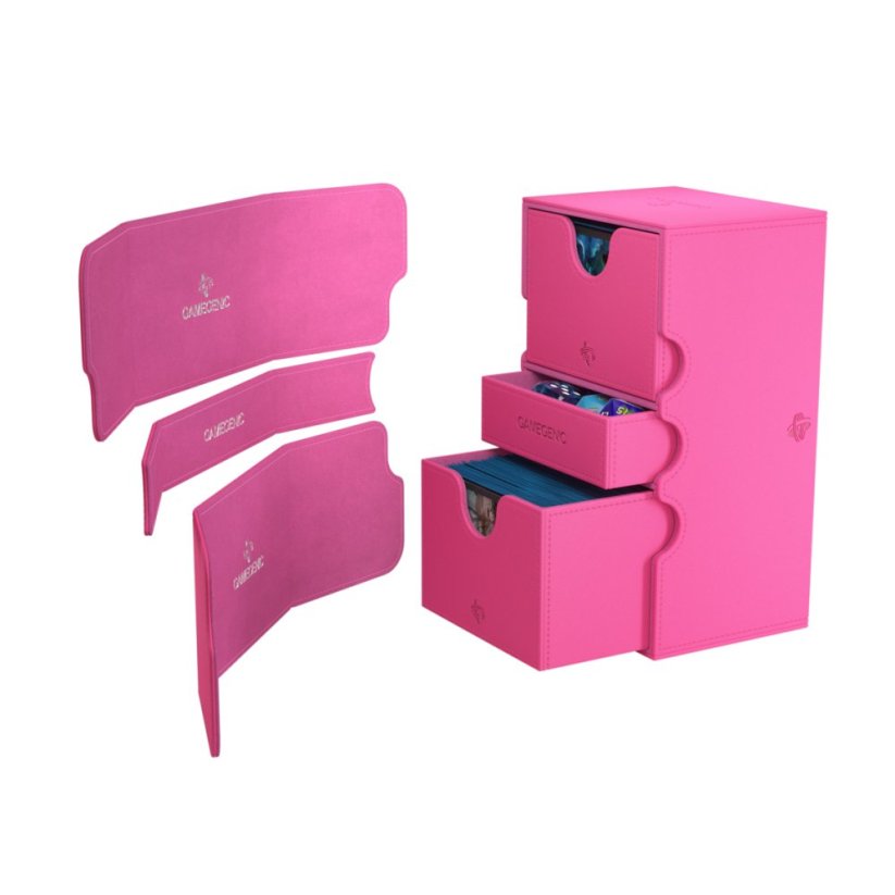 Krabička na karty Gamegenic - Stronghold 200+ Convertible Pink