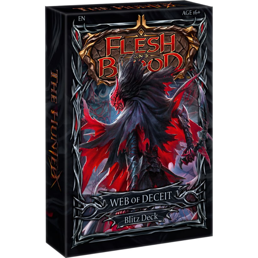 Balíček karet Flesh and Blood - The Hunted Blitz Deck Web of Deceit