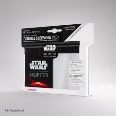 Gamegenic - Star Wars: Unlimited Double Sleeving Pack Space Red Gamegenic - Star Wars: Unlimited Double Sleeving Pack Space Red