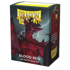 Obaly na karty Dragon Shield - Matte Blood Red (100ks)