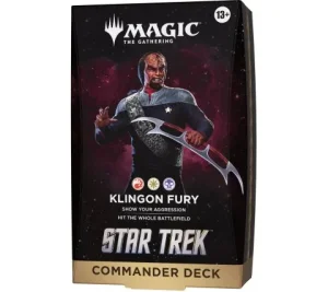 Magic: The Gathering - Star Trek Commander Deck Klingon Fury
