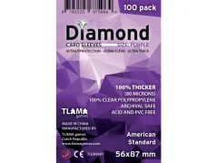 Obaly na karty Diamond Purple - American Standard (100ks)