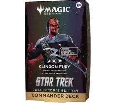 Magic: The Gathering - Star Trek Collector's Edition Commander Deck Klingon Fury