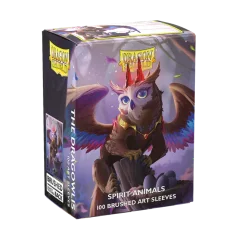 Obaly na karty Dragon Shield - The Dragowlis Brushed Art Sleeves (100ks)