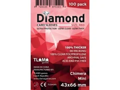 Obaly na karty Diamond Red - Chimera Mini (100ks)