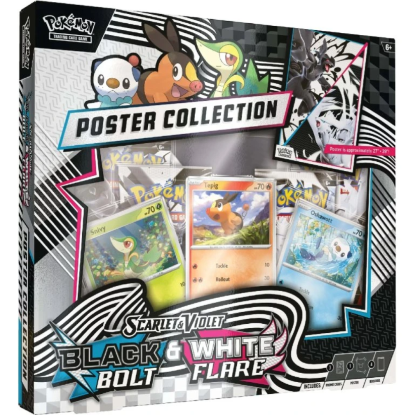 Pokémon - Black Bolt & White Flare Poster Collection