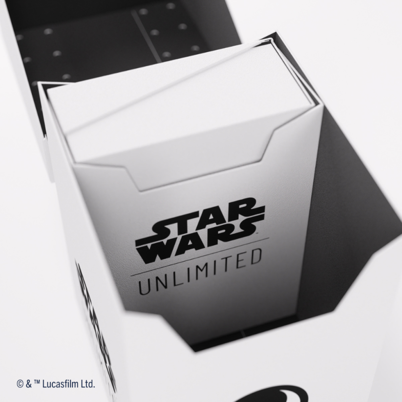 Gamegenic - Star Wars: Unlimited Soft Crate White/Black