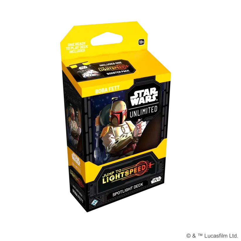 Star Wars: Unlimited - Jump to Lightspeed Spotlight Deck (Boba Fett)