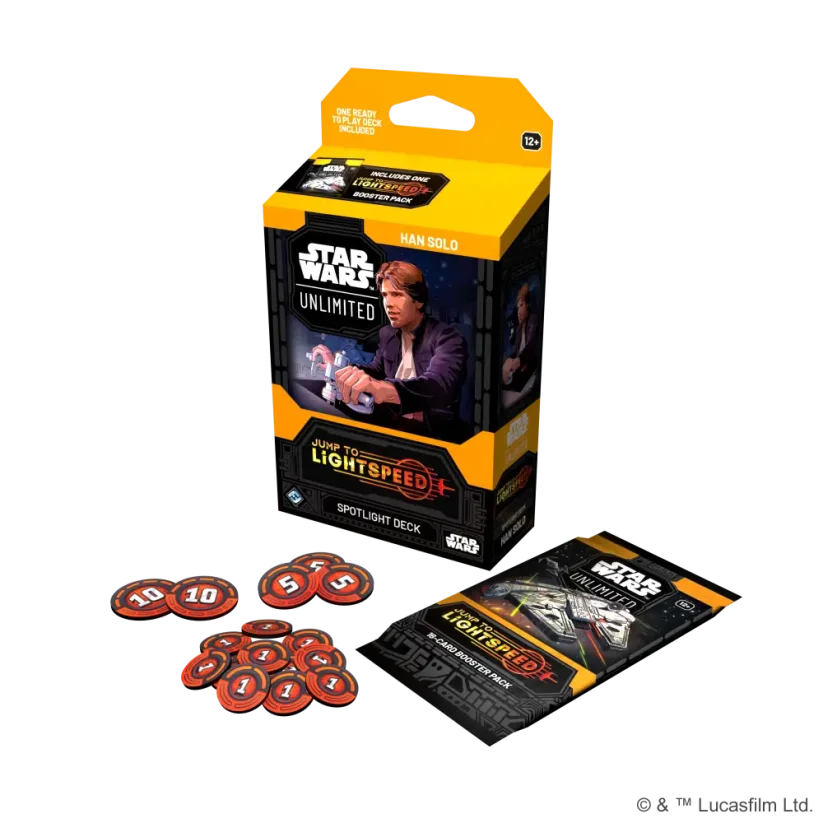 Star Wars: Unlimited - Jump to Lightspeed Spotlight Deck (Han Solo)