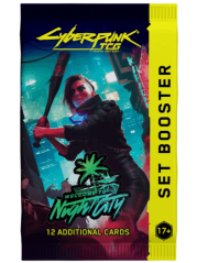 Cyberpunk TCG - Welcome to Night City booster (12 karet)