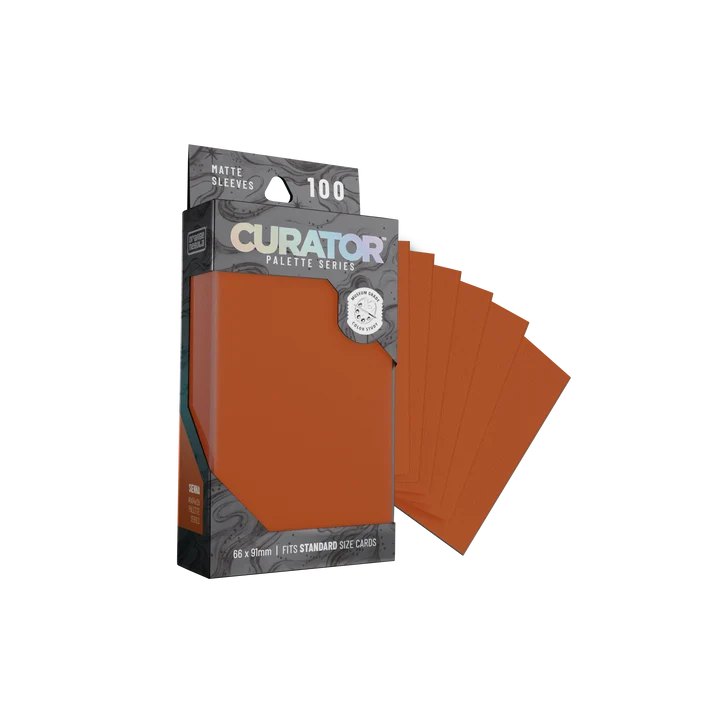 Curator - Palette Series Sienna obaly na karty (100 ks)