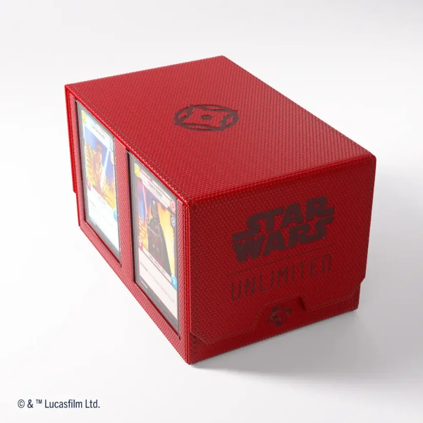Gamegenic - Star Wars: Unlimited Double Deck Pod Red