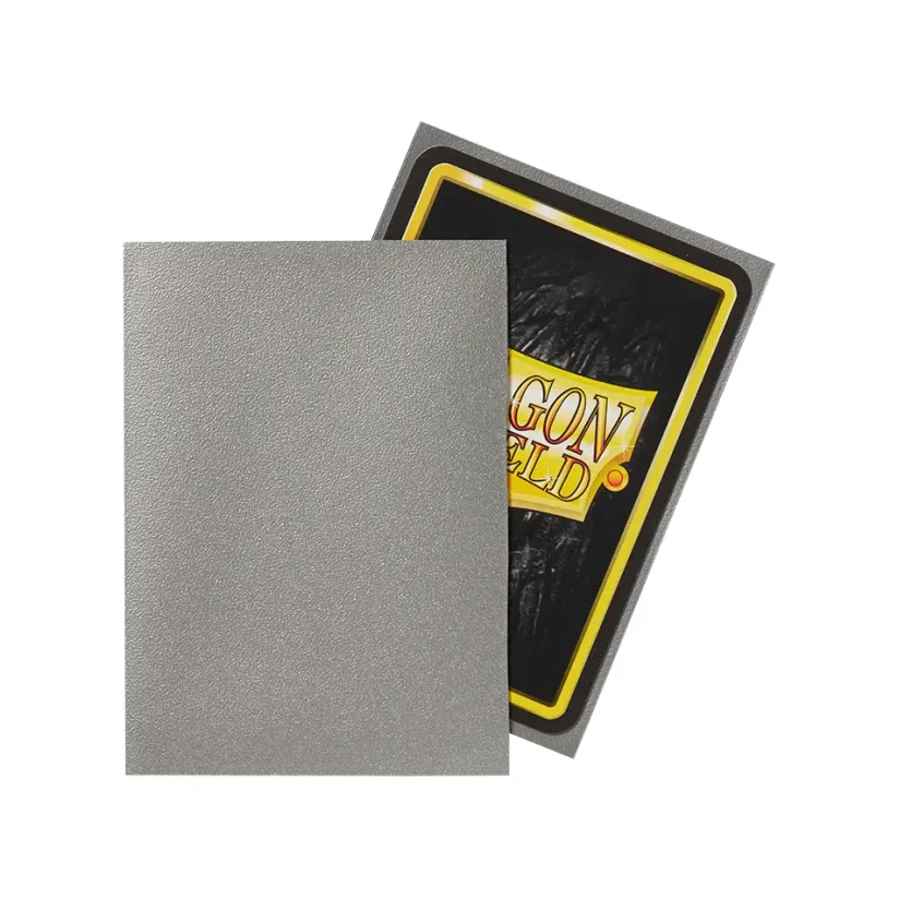 Obaly na karty Dragon Shield - Matte Silver (100ks)