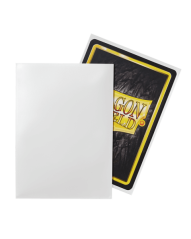 Obaly na karty Dragon Shield - Matte White 'Bounteous' (100ks)