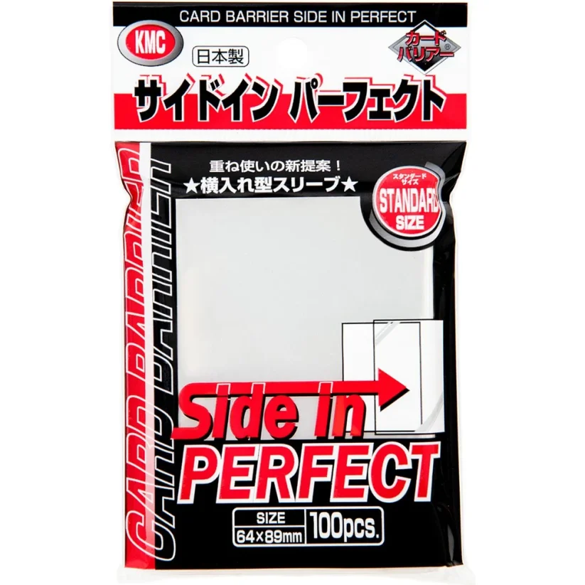 KMC Standard Sleeves - Side-In Perfect (100)