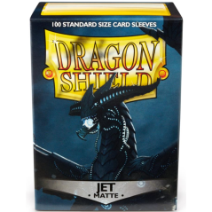 Obaly na karty Dragon Shield - Jet 'Bodom' (100ks)