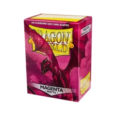 Obaly na karty Dragon Shield - Matte Magenta (100ks)