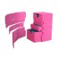Krabička na karty Gamegenic - Stronghold 200+ Convertible Pink
